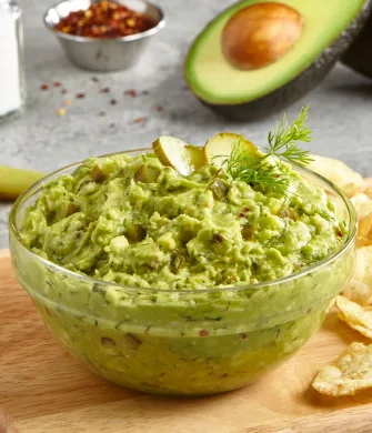 Dill Pickle Guacamole