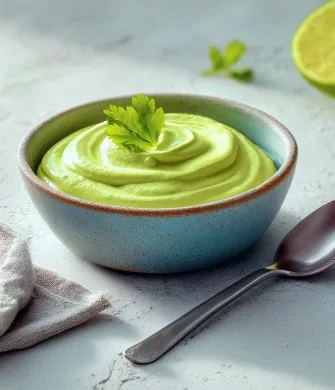 Green Chili Avocado Crema