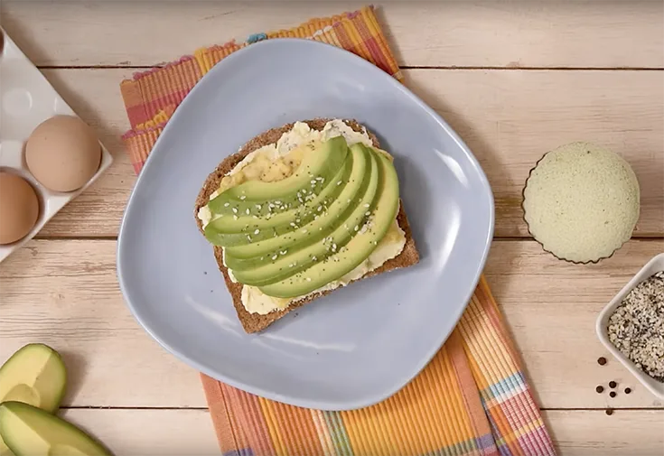 Everything Avocado Toast with Egg