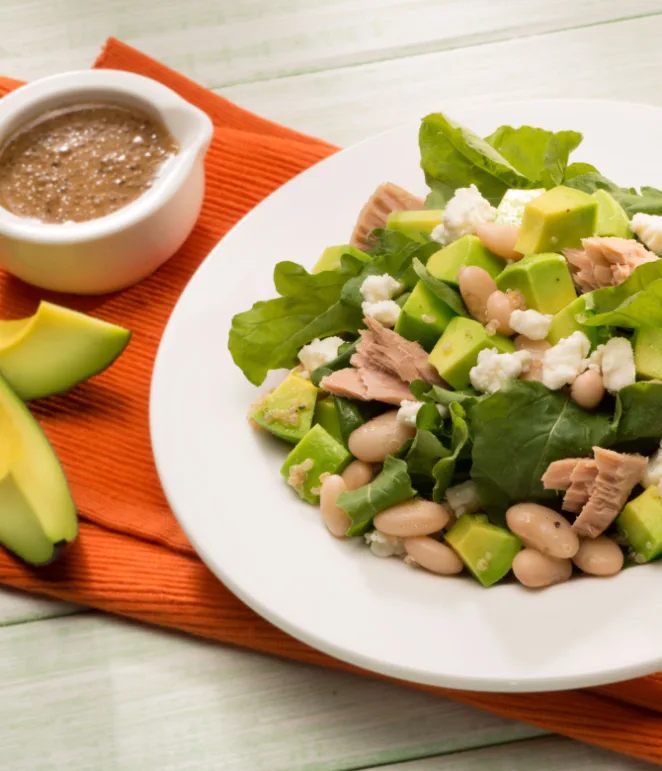 Tuna, White Bean, and Avocado Salad