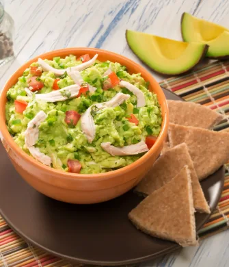 Guacamole con Pollo