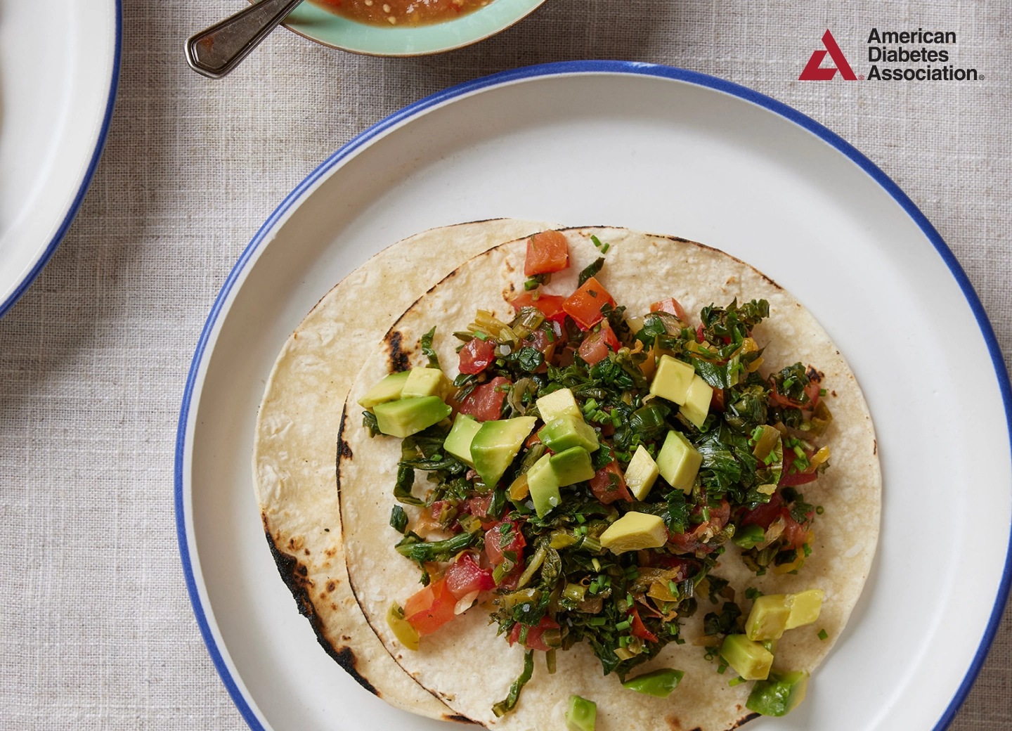 Avocado Egg Scramble with Greens, Chiles, Scallions and Tomato