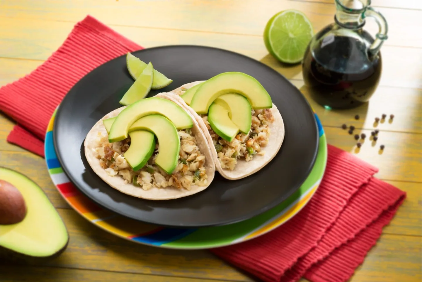 Tacos de Salpicon de Pescado